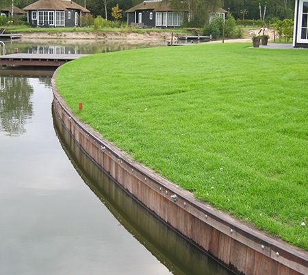 Hardhout damwand doetinchem